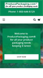 Mobile Screenshot of producepackaging.com
